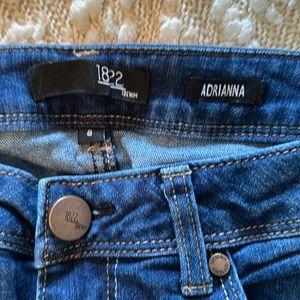 1822 size 8 Adrianna Denim Skinny Jeans